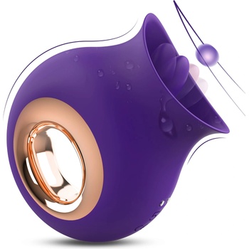 SuperLove Perfect Oral Licking & Vibrating Stimulator Purple