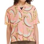 PEPPERMINT Дамска фланелка с къс ръкав за колоездене PEPPERMINT Women's Signature Lightweight Shirt Cycling jersey - Bananarama Grapefruit (156-2781-0112)