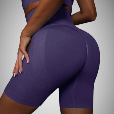 push-up kraťasy tmavo fialové