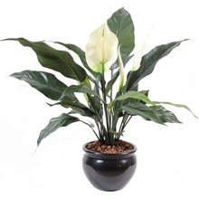 Umělá květina Spathiphyllum - Lopatkovec deluxe, 53cm