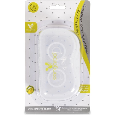 Cangaroo Силиконови протектори за зърна Cangaroo - Размер M, 2 броя (110549)