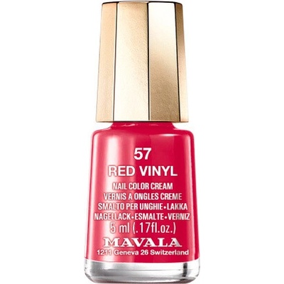Mavala Minicolor barevný lak na nehty 057 Red Vinyl 5 ml