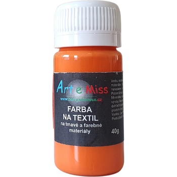 Artemiss Farba na tmavý textil 250 g 64 oranžová