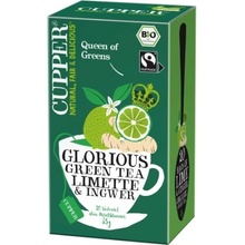 Cupper Čaj Glorious Bio zázvor limetka 35 g