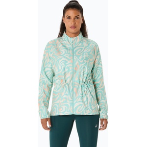 ASICS Дамско яке за бягане ASICS Road Lite-Show Packable oasis green/multi color