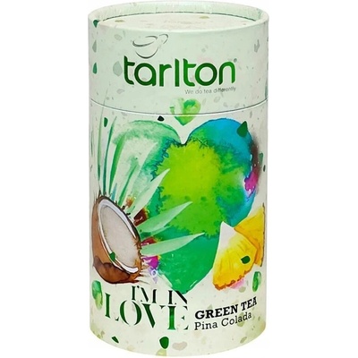 Tarlton Zelený čaj I'm in Love Pina Colada s ananasem a kokosem 100 g