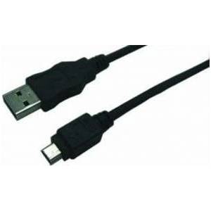 LogiLink USB 2.0 connection cable A to 5-pin mini 1, 8m black (CU0014)