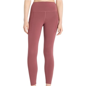 New Balance Дамски клин за бягане New Balance Women's Sleek Pocket High Rise Legging 25'' Running tights - Red - размер XL (127-1102-0316)