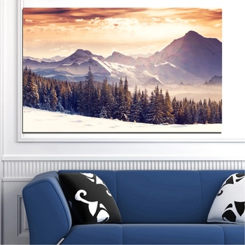 Vivid Home Декоративни панели Vivid Home от 1 част, Пейзаж, PVC, 35x25 см, №0145