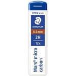 STAEDTLER Графитно олово, 2H, 0, 5 mm, STAEDTLER "Mars Micro Carbon 250" 250 05-2H (250 05-2H)