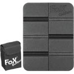 Fox Outdoor Подложка за седалка FoxOutdoor Thermo, сгъваема, с джоб Molle, черна (31788A)