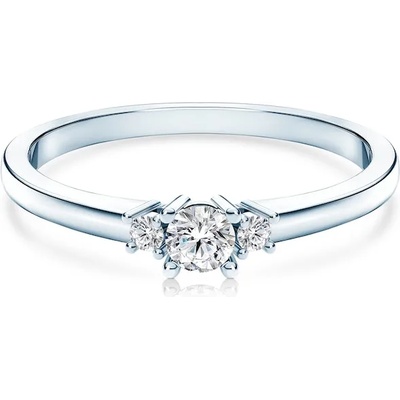 SAVICKI Годежен пръстен savicki: бяло злато, диамант