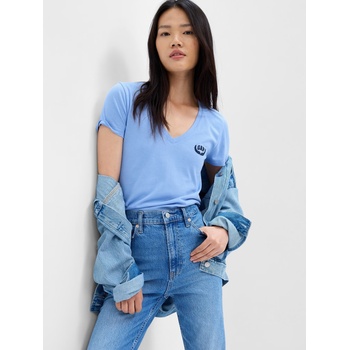 GAP Тениска с V-образно деколте GAP GAP | Sin | ЖЕНИ | XXS