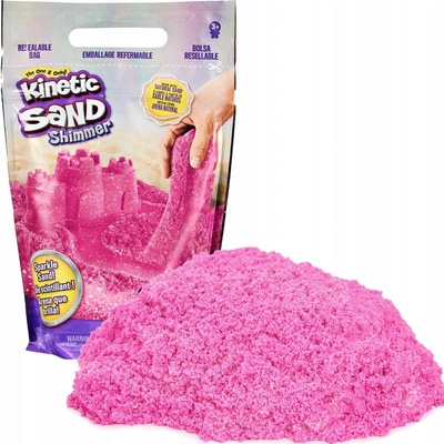 Spin Master Kinetic sand písek růžová 0,9 kg – Zboží Mobilmania