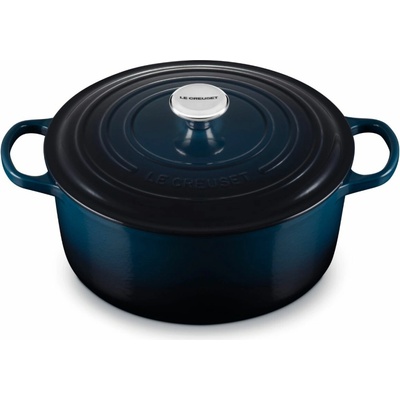 Le Creuset Kastrol SIGNATURE 28 cm, 6,7 l, NUIT, litina