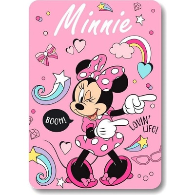 FARO Fleece deka Minnie Boom