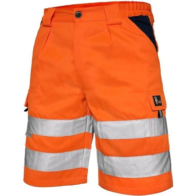 CXS NORWICH Kraťasy výstražné pánske oranžové