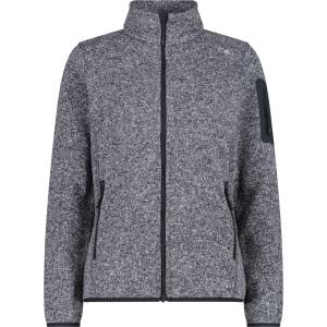 CMP Дамско поларено яке CMP Women's Jacket Jacquard Knitted Fleece jacket - Antracite - размер 36 (EU) (105-4942-2012)