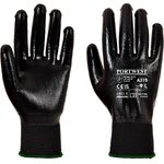Portwest all-flex grip a315 / Ръкавици, потопени в нитрил - черни s (a315k8rs)