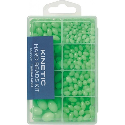 Kinetic Luminiscenční korálky Hard Beads Kit Green/Glow