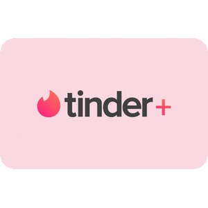 Tinder+ Подаръчна карта 46.44 USD (Гърция)