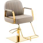 Physa Салонен стол с подложка за крака - 560 - 720 мм - 200 кг - златист / сив PHYSA STAUNTON BEIGE (PHYSA STAUNTON BEIGE)