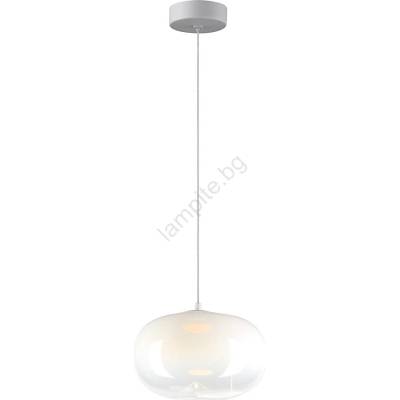 MILAGRO Led Пендел vaso led/4w/230v Ø 18 см бял (mi2667)