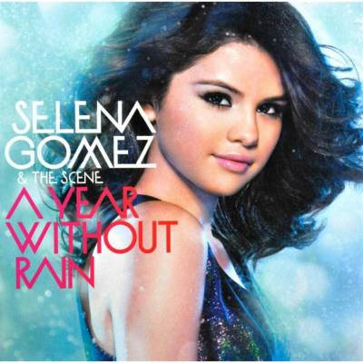 Selena Gomez - A Year Without Rain (Limited Edition) (Transparent Ice Blue/Black Splatter Coloured) LP