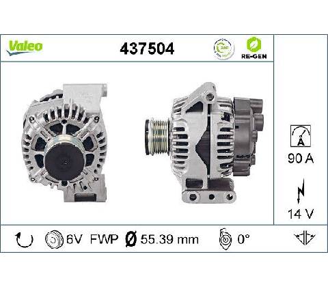 Generátor VALEO 437504