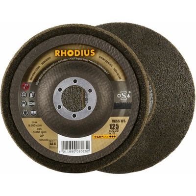Rhodius Tanier s kompaktným rúnom 125 x 22,23 mm 305309