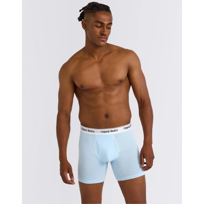 Organic Basics Easy Boxer Briefs 3-Pack Light Blue / White / Soft Pink