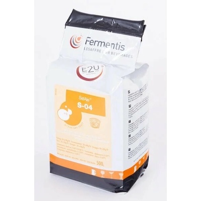 Pivné kvasinky Fermentis Safale S-04 500 g vrchné kvasenie