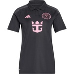 adidas Дамска футболна фланелка Adidas Womens adidas Inter Miami Messi 10 Away Shirt 25/26 - Black/Pink