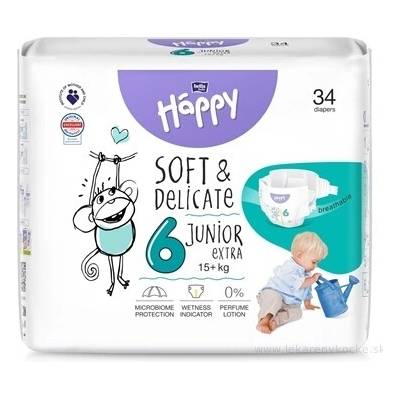 Torunskie Zaklady Materialow Opatrunkowych S.A. bella HAPPY Soft&Delicate 6 Junior 34ks