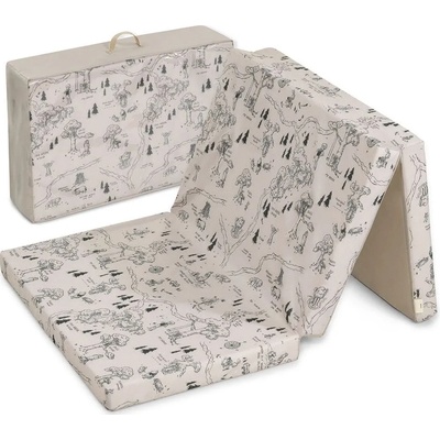 Hauck Сгъваем матрак Hauck - Winnie the Pooh, 60 х 120 cm, beige (890332)