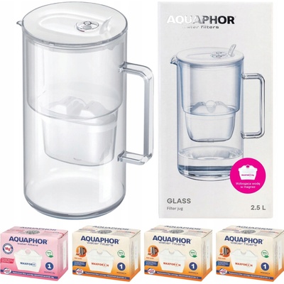 Aquaphor Glass 2,5 l biela