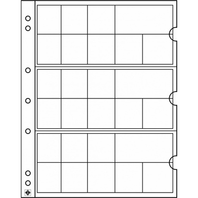 LEUCHTTURM Albové listy NUMIS na mince Typ EURO sady – Sleviste.cz