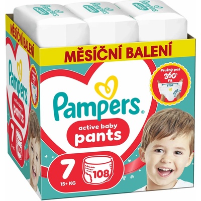 Pampers Pants 7 108ks