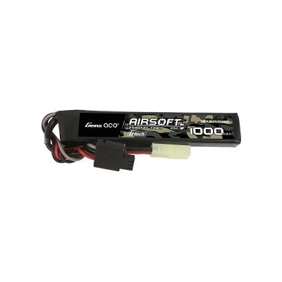Gens ace Tamiya G-Tech 25C 1000mAh 2S1P 7,4V Airsoft Gun Lipo batéria s mini zástrčkou