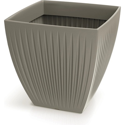 Prosperplast Květináč LATIE SQUAR I mocca, 48 cm