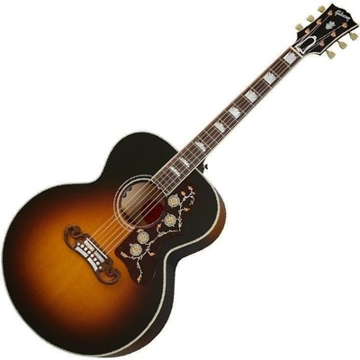 Gibson SJ-200 Original Vintage Sunburst Електро-акустична китара Джъмбо