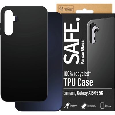Safe Калъф Safe - TPU, Galaxy A15 5G, черен (5711724956843)