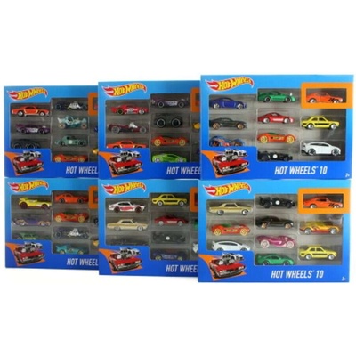 Mattel Мини колички: Комплект от 10 броя (54886)