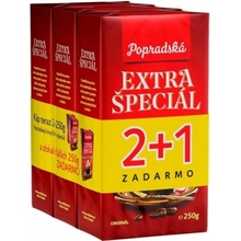 Popradská Extra špecial vákuová 3 x 250 g