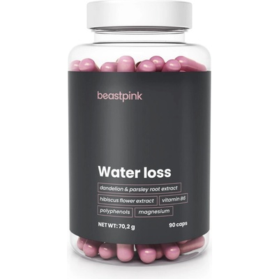 GymBeam Water Loss BeastPink 90 kapsúl