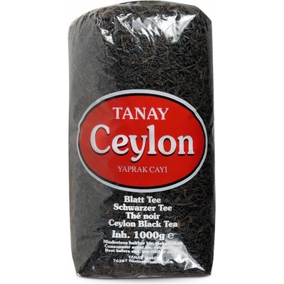 Tanay Čierny cejlónsky sypaný čaj 1000 g