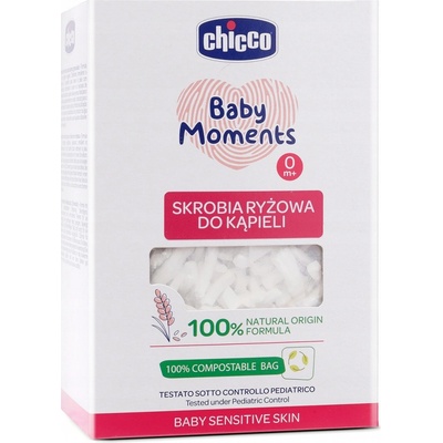 Chicco Škrob dětský rýžový do koupele Sensitive 250 g