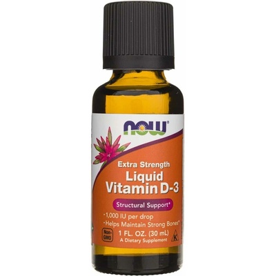Now Vitamin D3 1000 IU MCT 30 ml