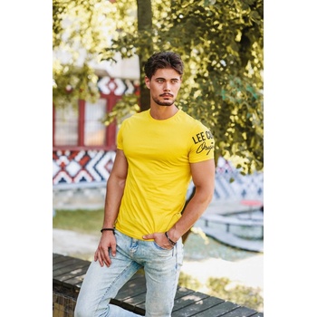 Lee Cooper pánske tričko žlté