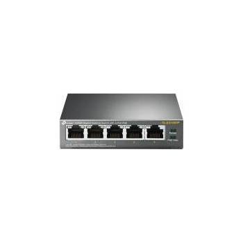 TP-Link TL-SG1005P - Switch - unmanaged - 4 x 10/100/1000 (PoE) + 1 x 10/100/1000 - desktop - PoE (56 W)